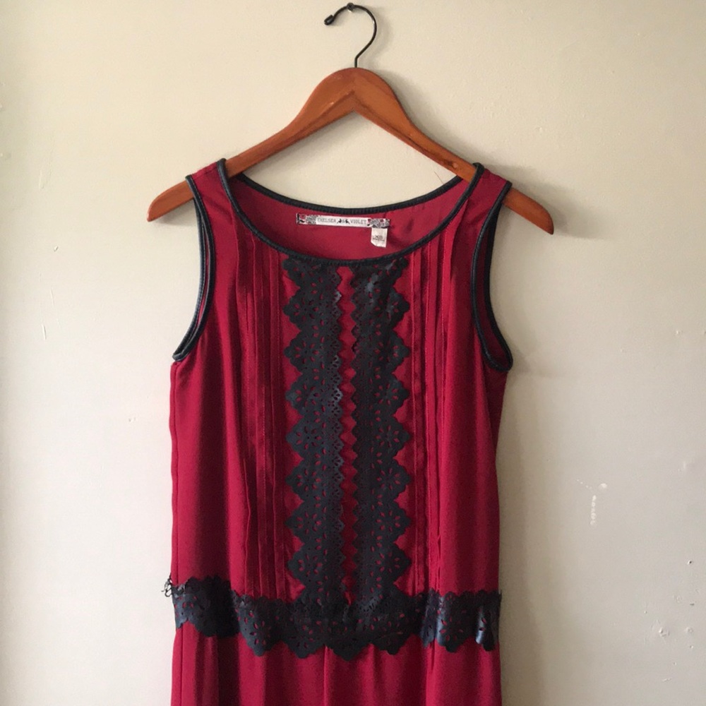 Pick any 3 dresses for $20. (Red/black maxi dress ChelseaViolet)